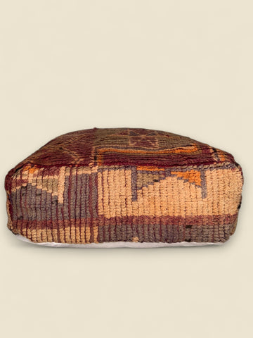 Handwoven pouffe in Colors 