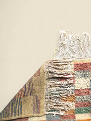 the back of Najat Moroccan Rug 