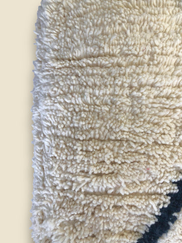 Details of Wool berber pouffe 