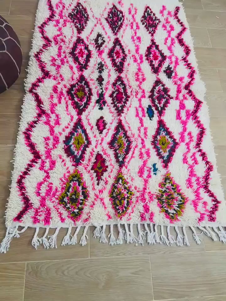 Meera Moroccan Rug – Handmade Wool Area Rug